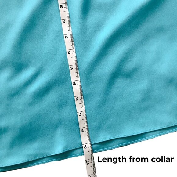 Chic Halter Blouse, Tie-Back Neck, Elegant Evening Top, Holiday Party - Picture 9 of 10